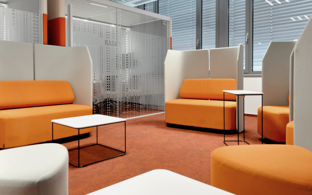 Motorola Solutions, interiors, floor B2, Cracow