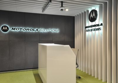 Motorola Solutions, interiors, Warsaw